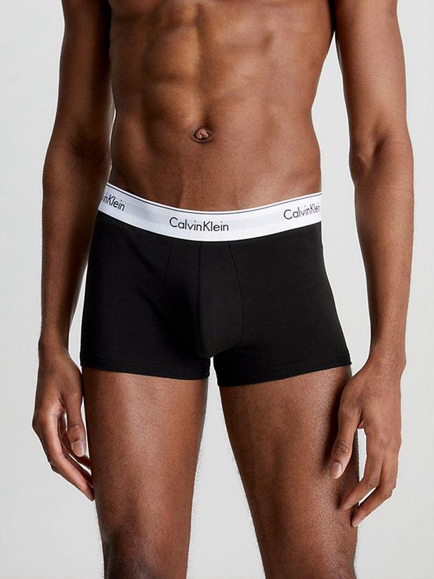 Black Calvin Klein 3 Pack - Modern Cotton Men Briefs | TVXR-06275