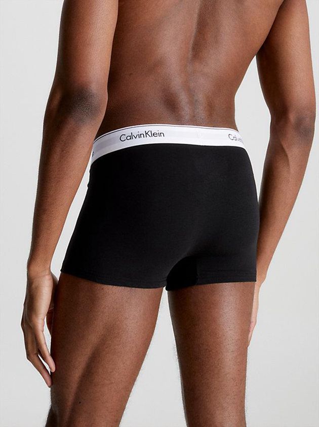 Black Calvin Klein 3 Pack - Modern Cotton Men Briefs | TVXR-06275