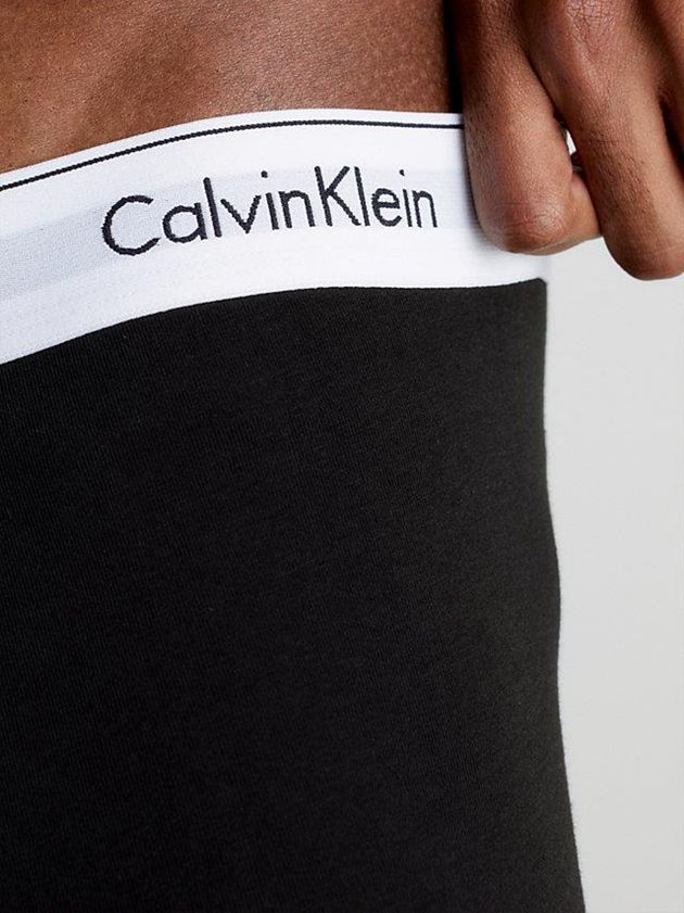 Black Calvin Klein 3 Pack - Modern Cotton Men Briefs | TVXR-06275