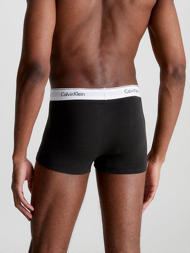 Black Calvin Klein 3 Pack - Modern Cotton Men Briefs | OKTC-61729