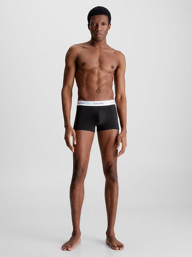 Black Calvin Klein 3 Pack - Modern Cotton Men Briefs | OKTC-61729