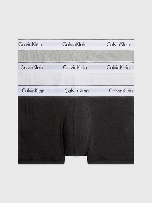 Black Calvin Klein 3 Pack - Modern Cotton Men Briefs | OKTC-61729