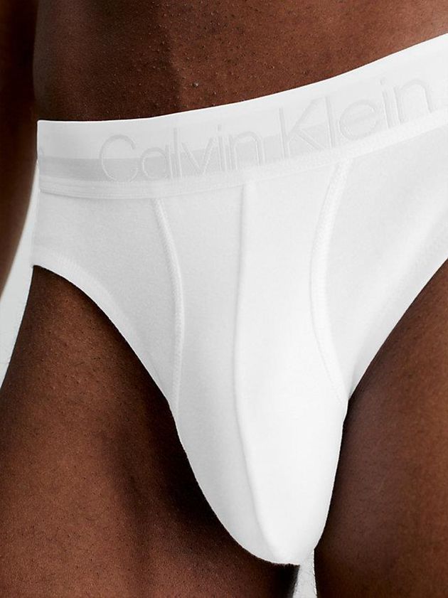 Black Calvin Klein 3 Pack - Modern Structure Men Briefs | YIDT-58403