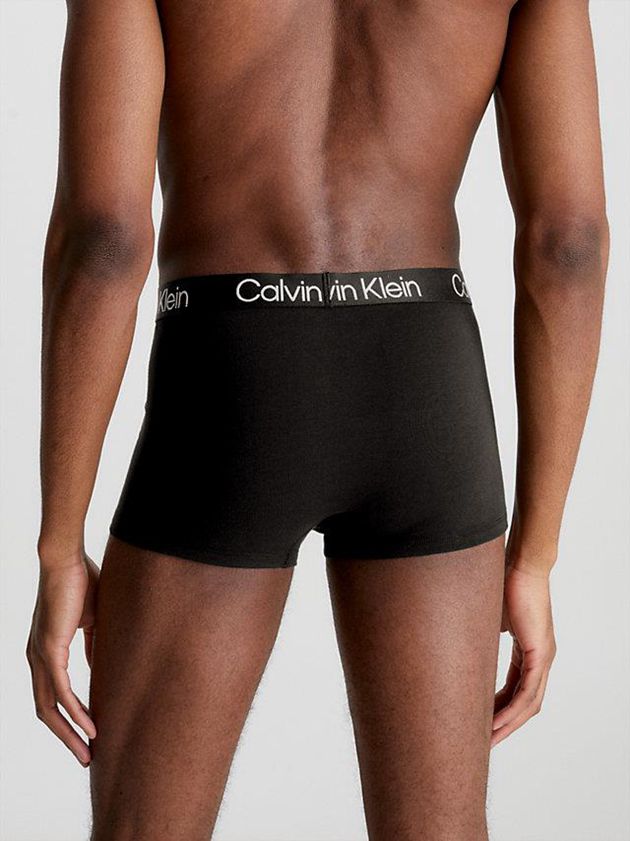 Black Calvin Klein 3 Pack - Modern Structure Men Briefs | YKVF-82103