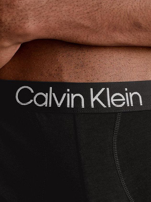Black Calvin Klein 3 Pack - Modern Structure Men Briefs | YKVF-82103