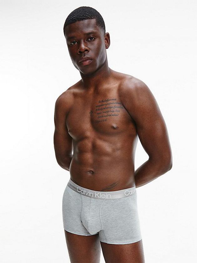 Black Calvin Klein 3 Pack - Modern Structure Men Briefs | ACEB-76984