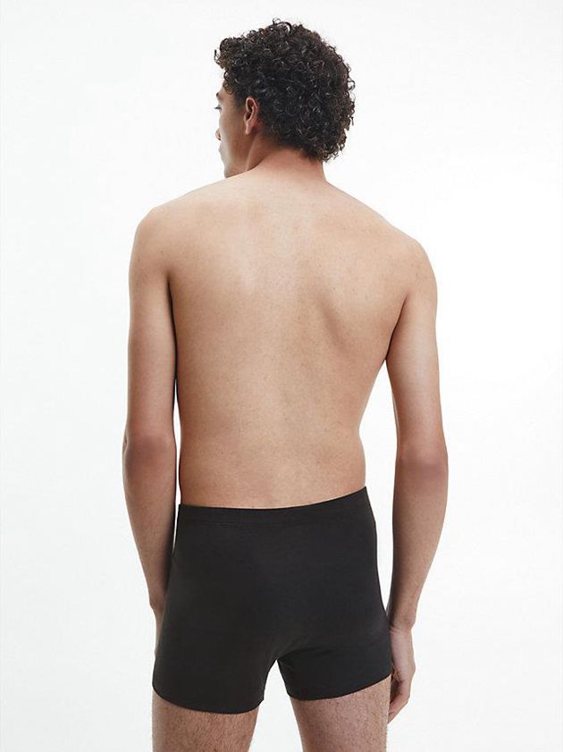 Black Calvin Klein 3 Pack - Pure Cotton Men Briefs | CYSA-02791