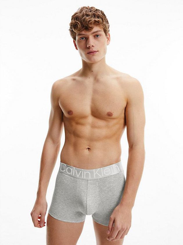 Black Calvin Klein 3 Pack - Steel Cotton Men Briefs | CMFR-39671