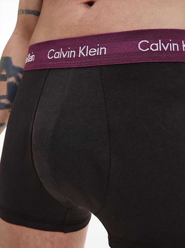 Black Calvin Klein 5 Pack Low Rise Men Briefs | PJMK-03684