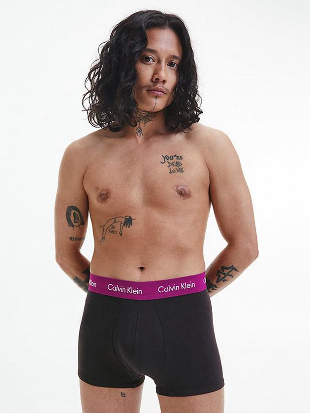 Black Calvin Klein 5 Pack Low Rise Men Briefs | PJMK-03684