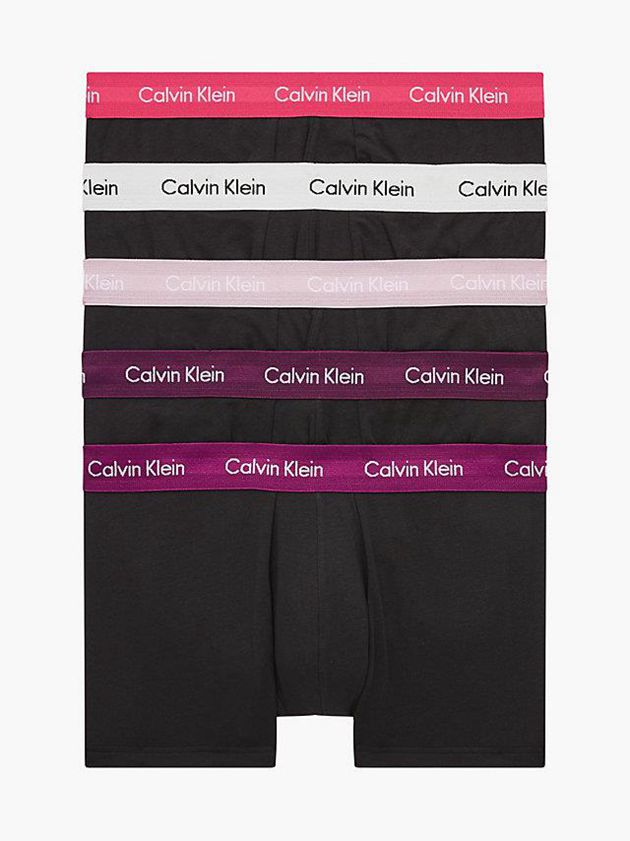 Black Calvin Klein 5 Pack Low Rise Men Briefs | PJMK-03684