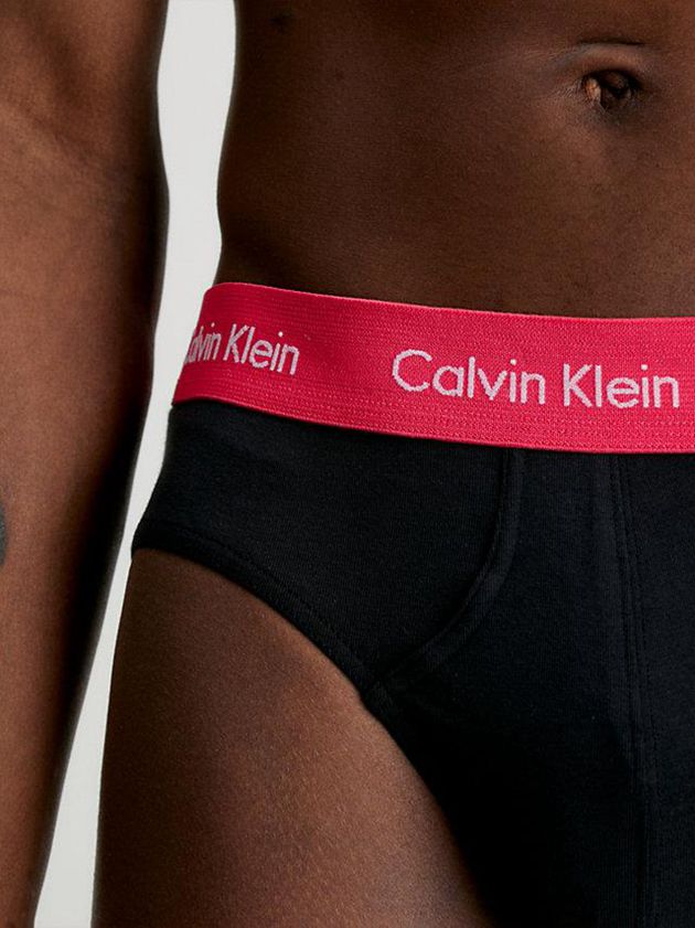 Black Calvin Klein 5 Pack Men Briefs | NKEQ-48260
