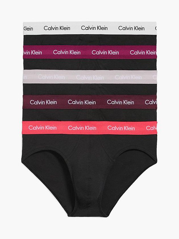 Black Calvin Klein 5 Pack Men Briefs | NKEQ-48260