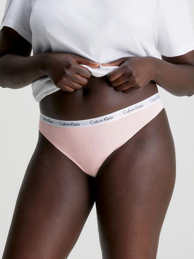 Black Calvin Klein 5 Pack - Carousel Women Thong | JCWO-80491