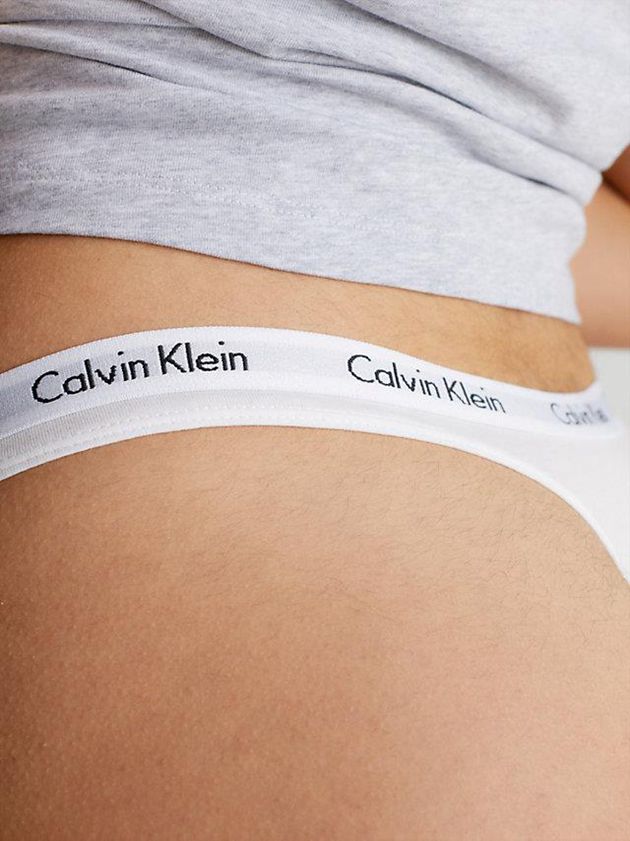Black Calvin Klein 5 Pack - Carousel Women Thong | JCWO-80491