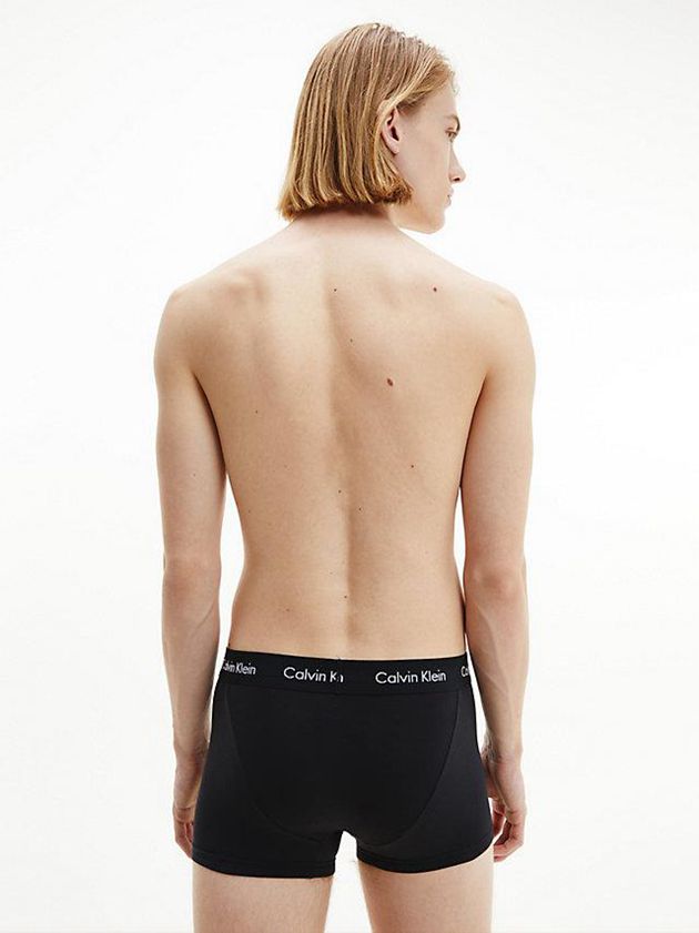 Black Calvin Klein 5 Pack - Cotton Stretch Men Briefs | FKBW-90428
