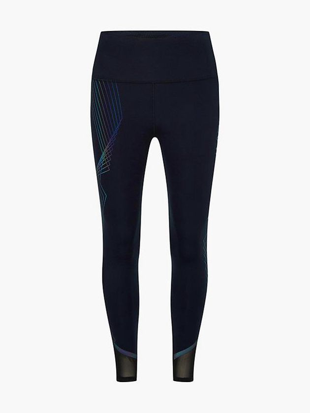 Black Calvin Klein 7/8 Gym Women Leggings | AURZ-19852