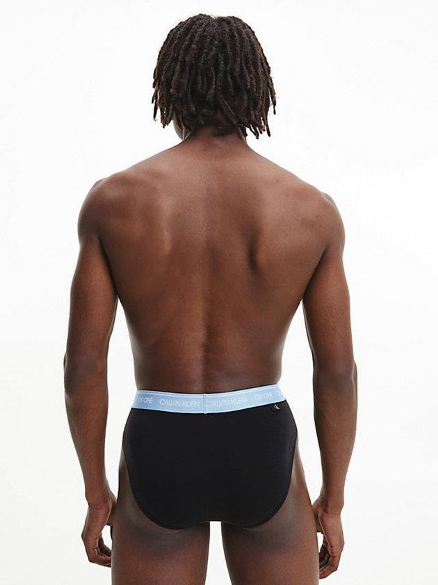 Black Calvin Klein 7 Pack - CK One Men Briefs | LQAI-96023