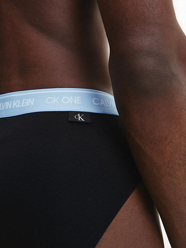 Black Calvin Klein 7 Pack - CK One Men Briefs | LQAI-96023