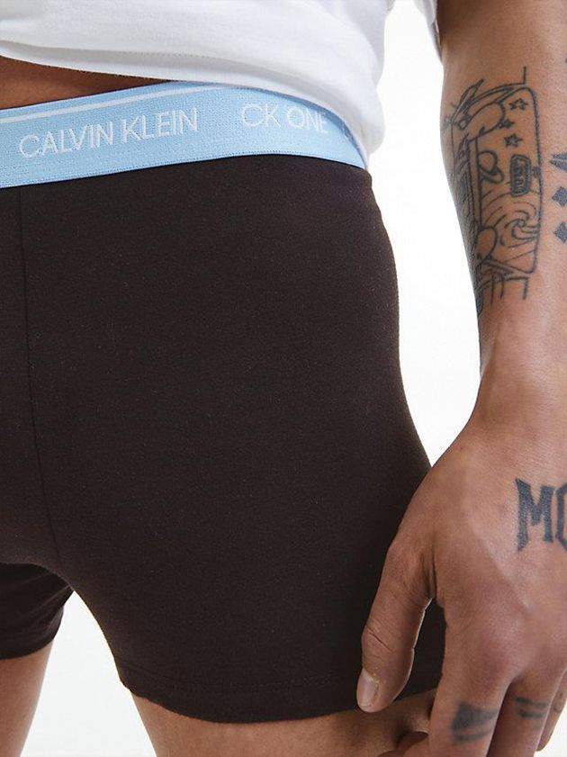 Black Calvin Klein 7 Pack - CK One Men Briefs | FZXN-78326