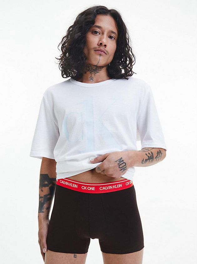 Black Calvin Klein 7 Pack - CK One Men Briefs | FZXN-78326