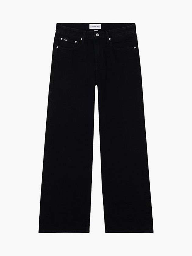 Black Calvin Klein 90's Loose Men Jeans | DZGL-12764
