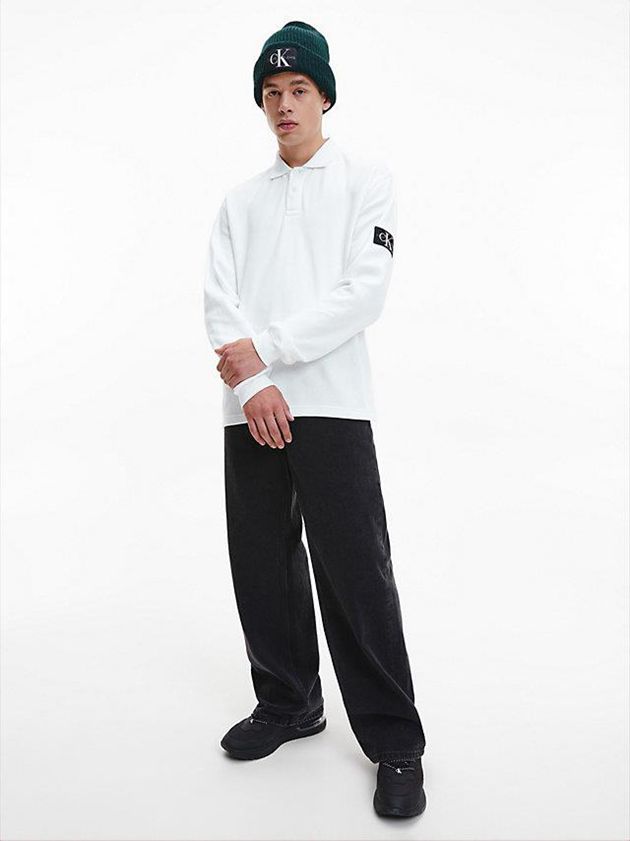 Black Calvin Klein 90's Loose Men Jeans | LUAP-57423