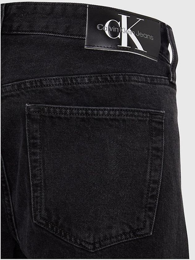 Black Calvin Klein 90's Loose Men Jeans | LUAP-57423