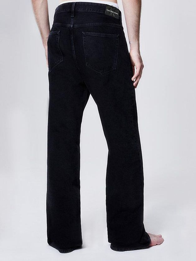 Black Calvin Klein 90's Loose Men Jeans | OWVN-53914