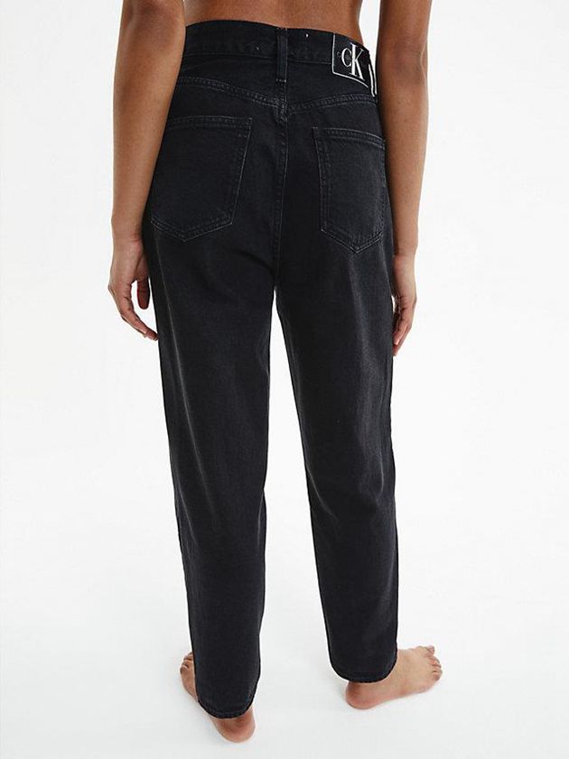 Black Calvin Klein Baggy Women Jeans | CZYI-01389