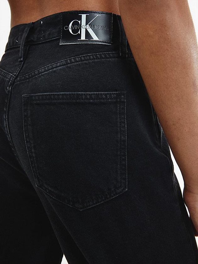 Black Calvin Klein Baggy Women Jeans | CZYI-01389