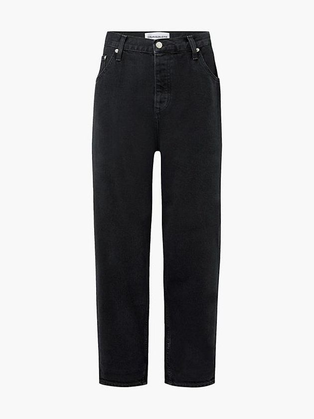 Black Calvin Klein Baggy Women Jeans | CZYI-01389