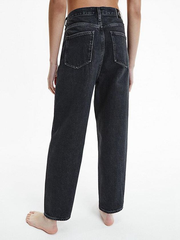 Black Calvin Klein Baggy Women Jeans | NGJY-38506