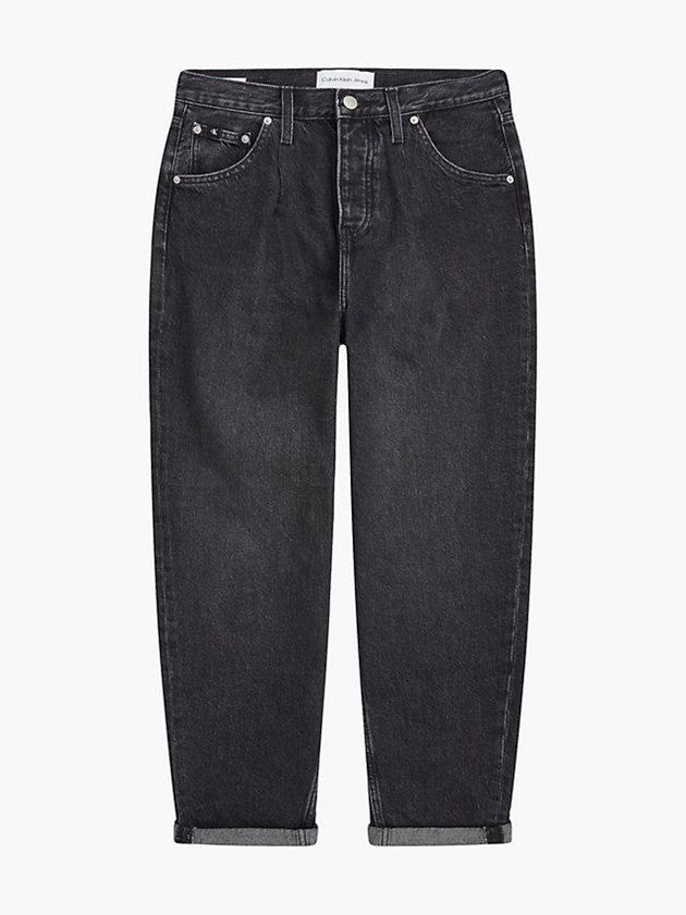 Black Calvin Klein Baggy Women Jeans | NGJY-38506