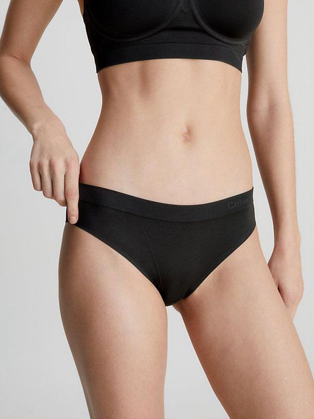 Black Calvin Klein Bikini - Bonded Flex Women Briefs | GRYI-96205