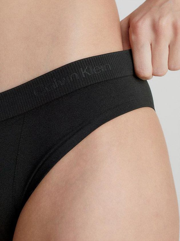 Black Calvin Klein Bikini - Bonded Flex Women Briefs | GRYI-96205