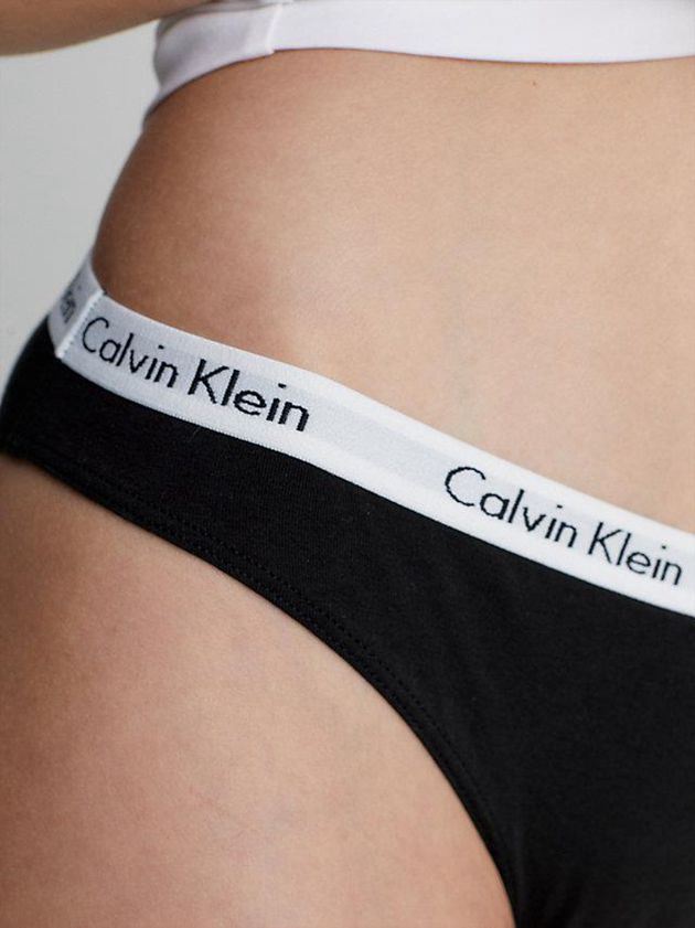 Black Calvin Klein Bikini - Carousel Women Briefs | FJRL-91830