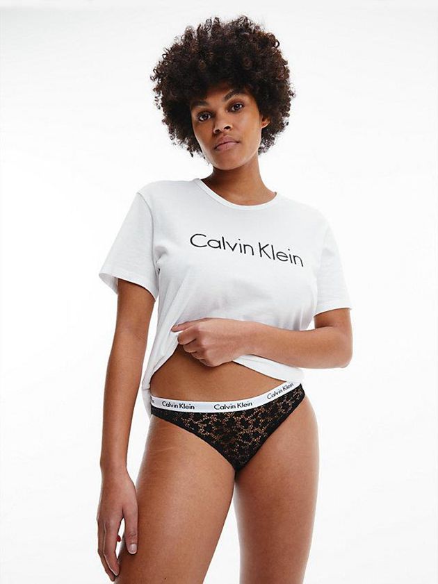 Black Calvin Klein Bikini - Carousel Women Briefs | YECX-06812