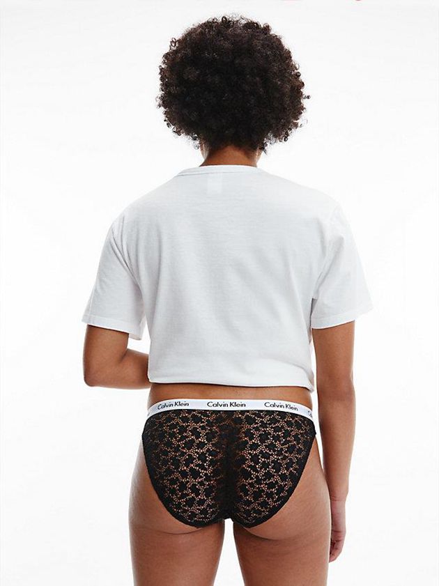 Black Calvin Klein Bikini - Carousel Women Briefs | YECX-06812