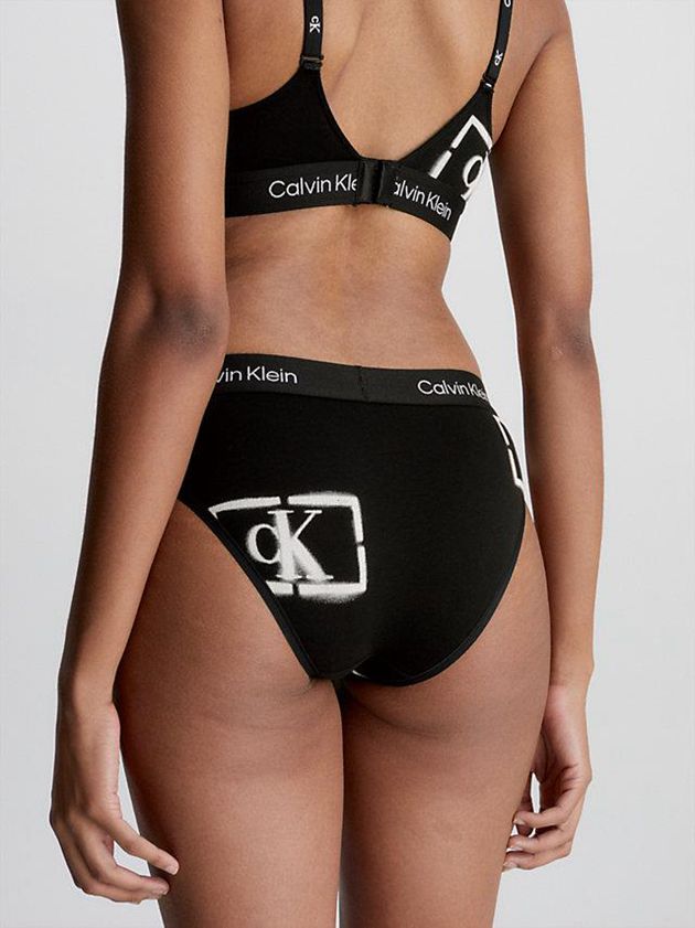 Black Calvin Klein Bikini - Ck96 Women Briefs | BXKR-89364