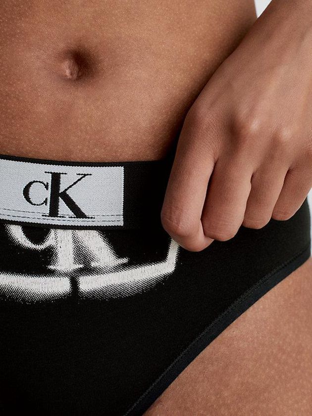 Black Calvin Klein Bikini - Ck96 Women Briefs | BXKR-89364