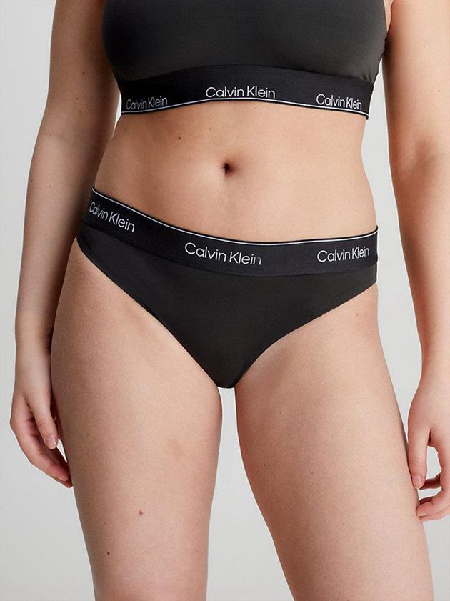 Black Calvin Klein Bikini - Modern Performance Women Briefs | RJSN-03214