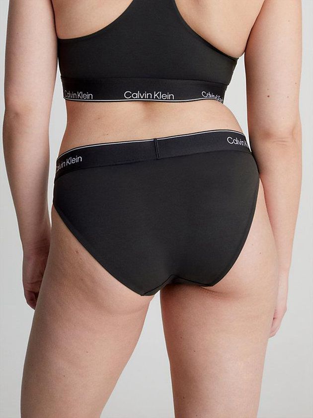 Black Calvin Klein Bikini - Modern Performance Women Briefs | RJSN-03214