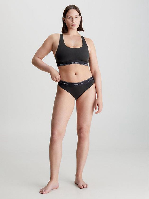 Black Calvin Klein Bikini - Modern Performance Women Briefs | RJSN-03214