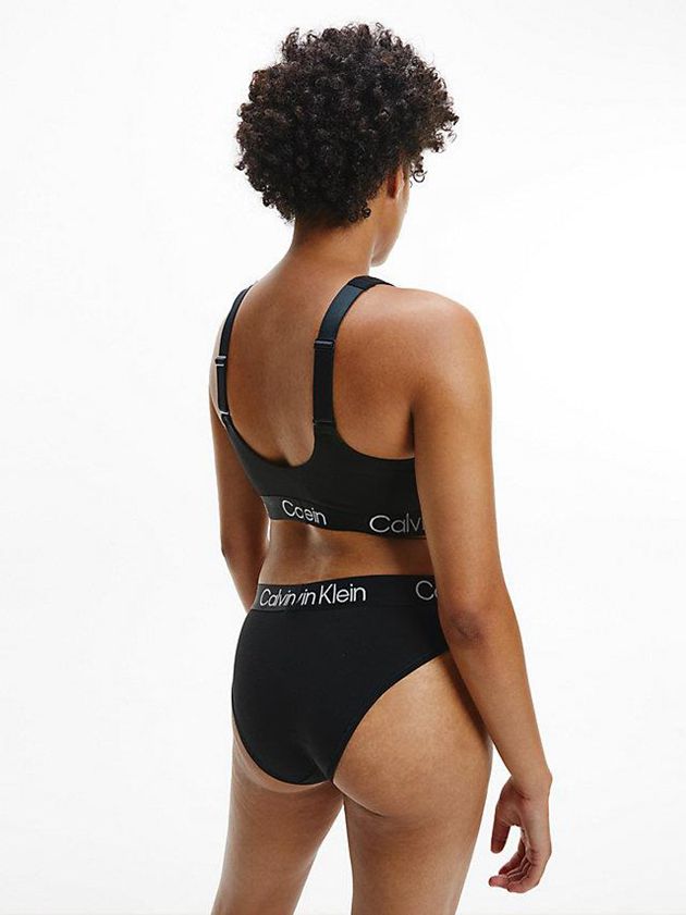 Black Calvin Klein Bikini - Modern Structure Women Briefs | NIOU-43521