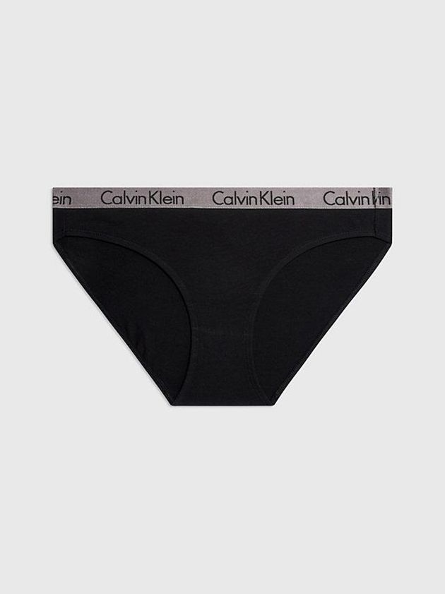 Black Calvin Klein Bikini - Radiant Cotton Women Briefs | XKAS-62015