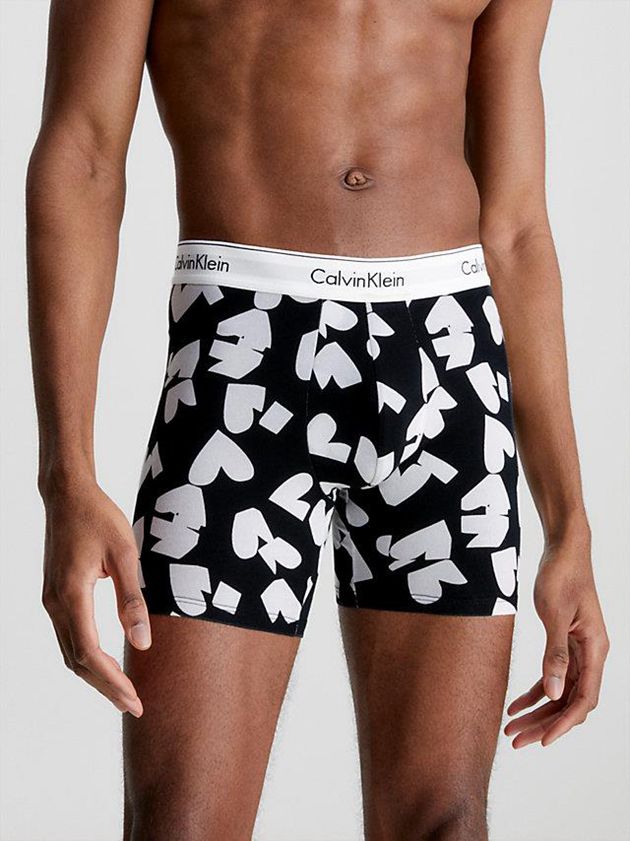Black Calvin Klein Boxers - Modern Cotton Men Briefs | TGXQ-76190