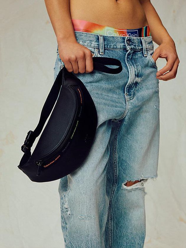 Black Calvin Klein Bum - Pride Women Bags | IMDW-09652