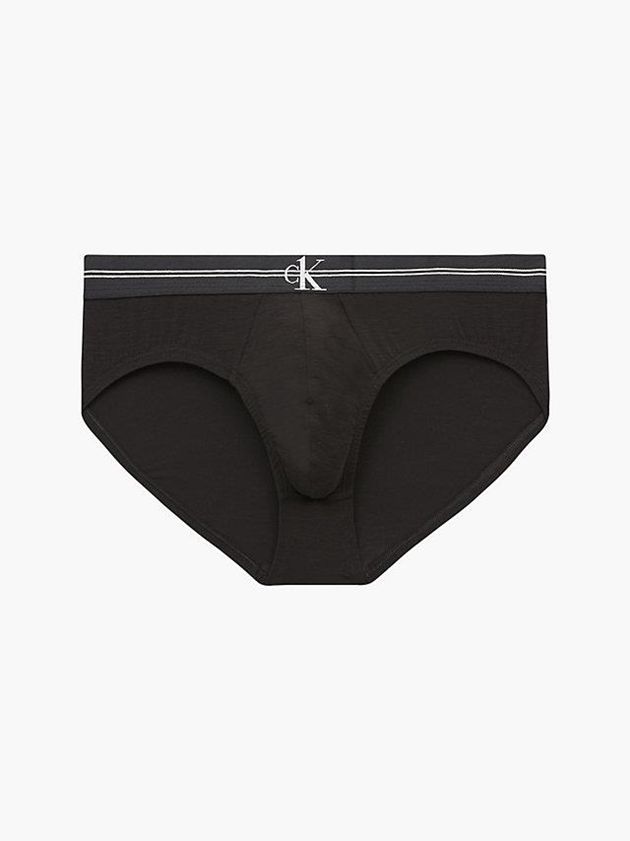 Black Calvin Klein CK One Recycled Men Briefs | RLSD-84167