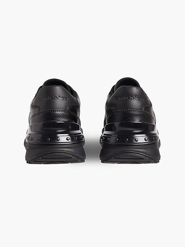 Black Calvin Klein Chunky Slip-On Women Sneakers | VGWN-36427